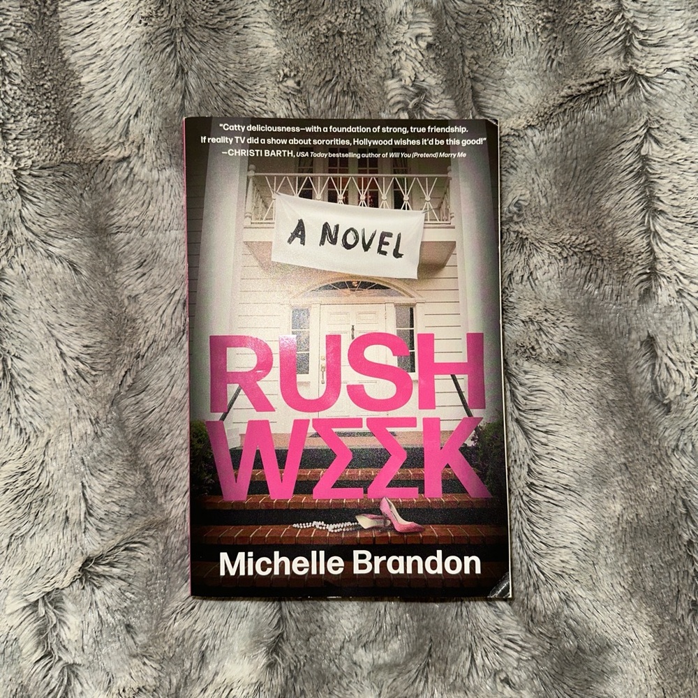 BRAND NEW Rush Week novel book by Michelle Brandon